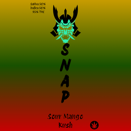 Snap Disposable vape Sour Mango Kush